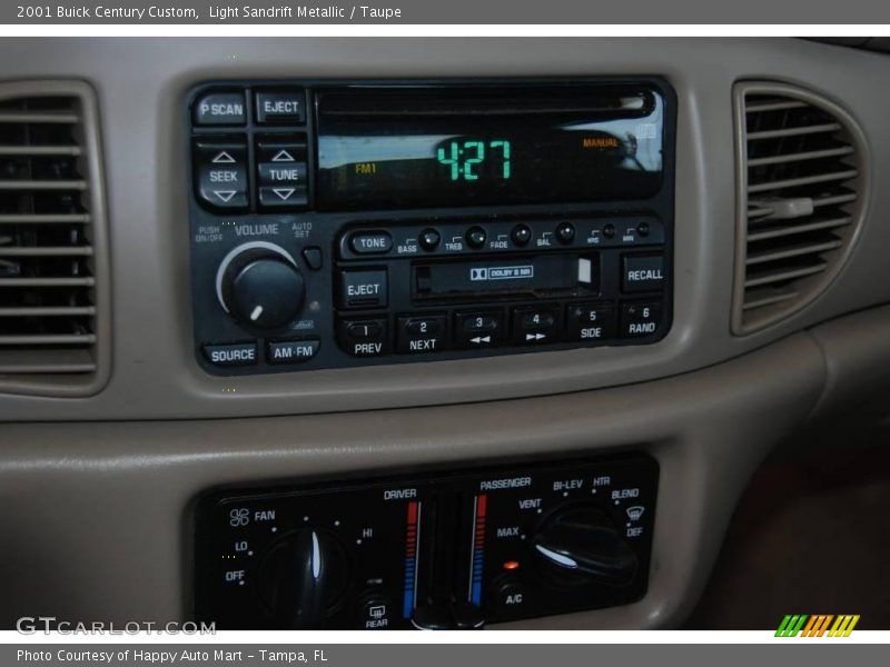 Light Sandrift Metallic / Taupe 2001 Buick Century Custom