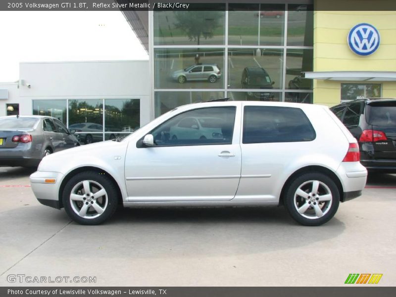 Reflex Silver Metallic / Black/Grey 2005 Volkswagen GTI 1.8T