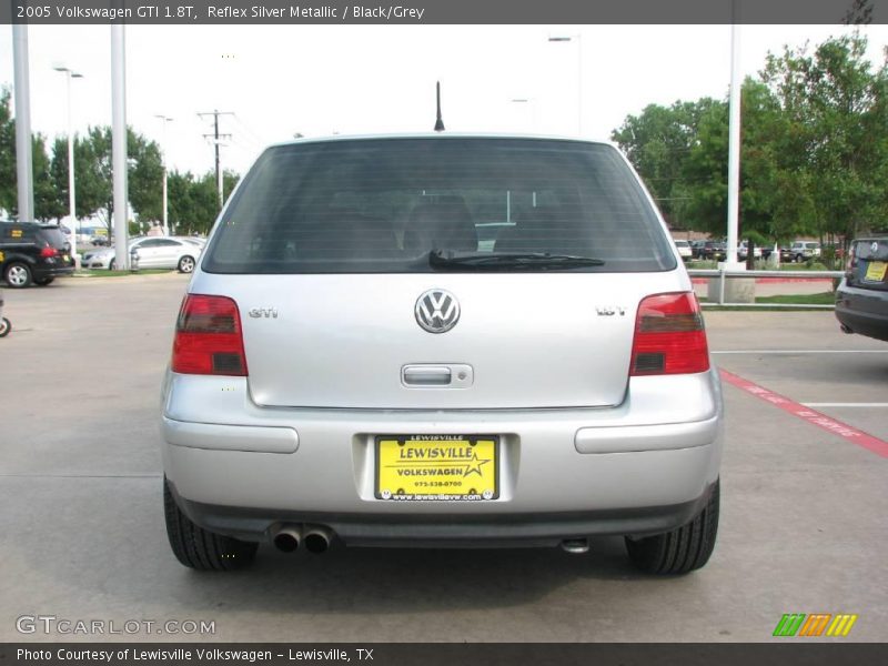 Reflex Silver Metallic / Black/Grey 2005 Volkswagen GTI 1.8T