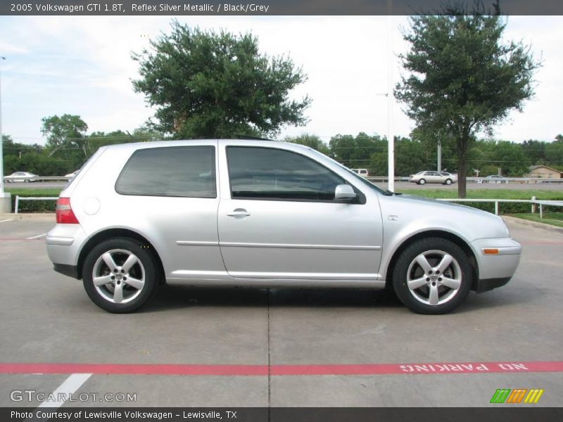 Reflex Silver Metallic / Black/Grey 2005 Volkswagen GTI 1.8T