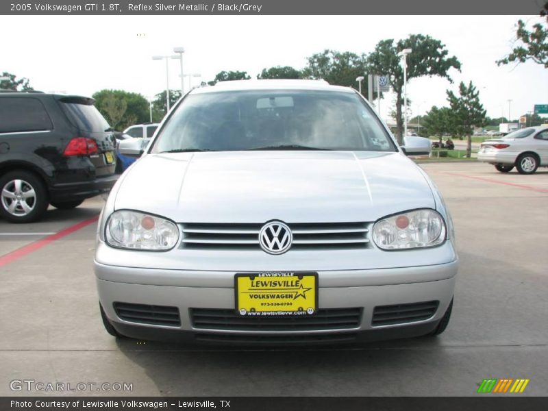Reflex Silver Metallic / Black/Grey 2005 Volkswagen GTI 1.8T