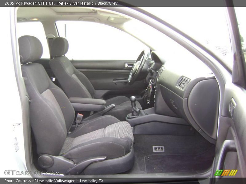 Reflex Silver Metallic / Black/Grey 2005 Volkswagen GTI 1.8T