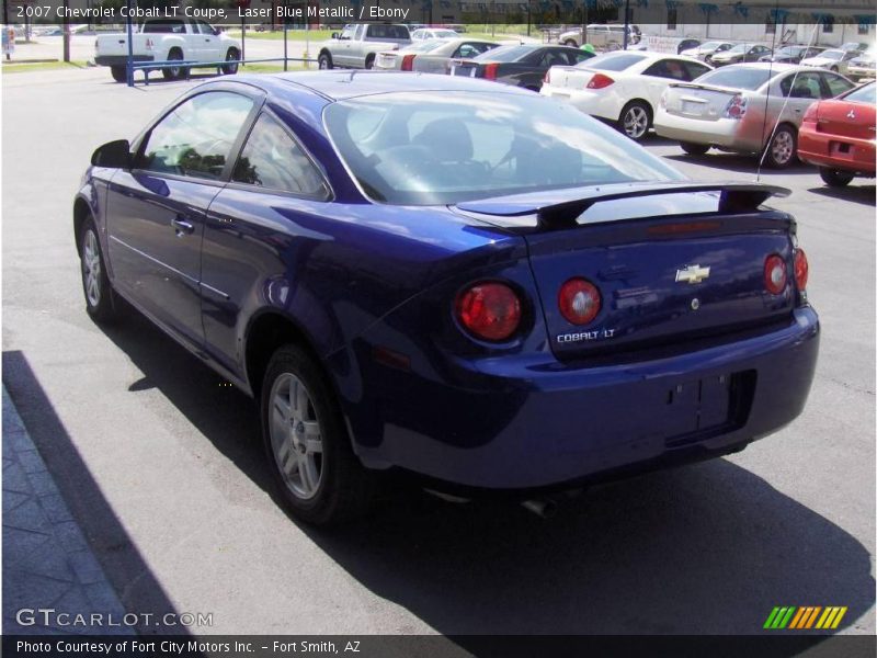 Laser Blue Metallic / Ebony 2007 Chevrolet Cobalt LT Coupe