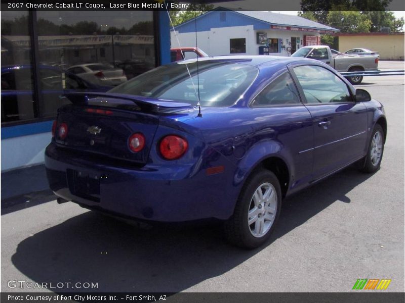 Laser Blue Metallic / Ebony 2007 Chevrolet Cobalt LT Coupe