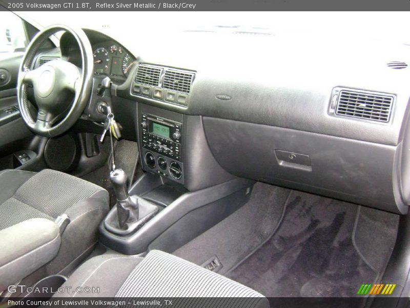 Reflex Silver Metallic / Black/Grey 2005 Volkswagen GTI 1.8T