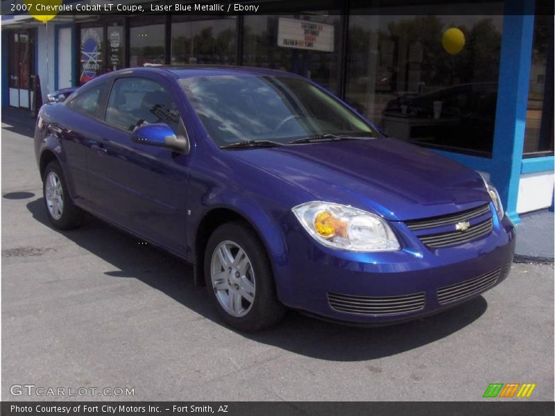 Laser Blue Metallic / Ebony 2007 Chevrolet Cobalt LT Coupe