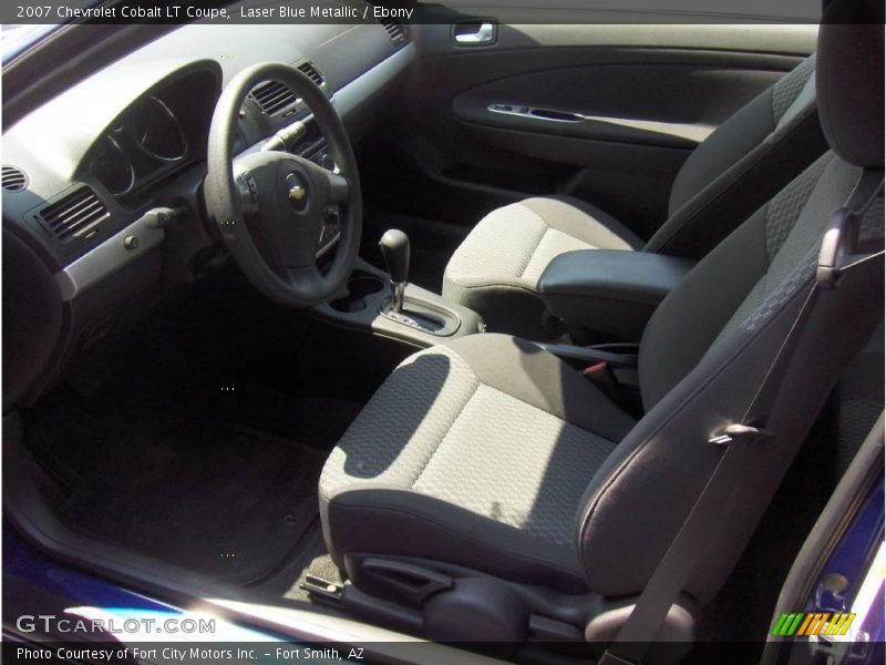 Laser Blue Metallic / Ebony 2007 Chevrolet Cobalt LT Coupe