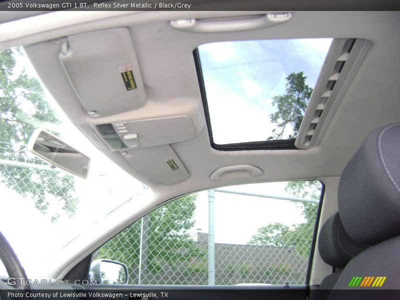 Reflex Silver Metallic / Black/Grey 2005 Volkswagen GTI 1.8T