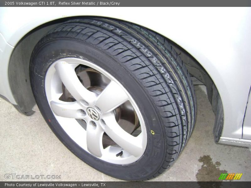 Reflex Silver Metallic / Black/Grey 2005 Volkswagen GTI 1.8T