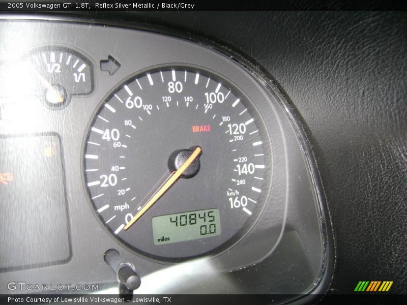 Reflex Silver Metallic / Black/Grey 2005 Volkswagen GTI 1.8T