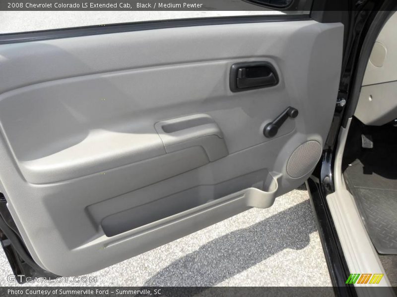Black / Medium Pewter 2008 Chevrolet Colorado LS Extended Cab