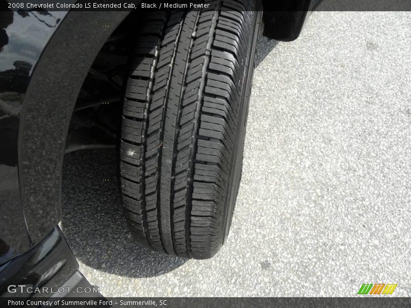 Black / Medium Pewter 2008 Chevrolet Colorado LS Extended Cab