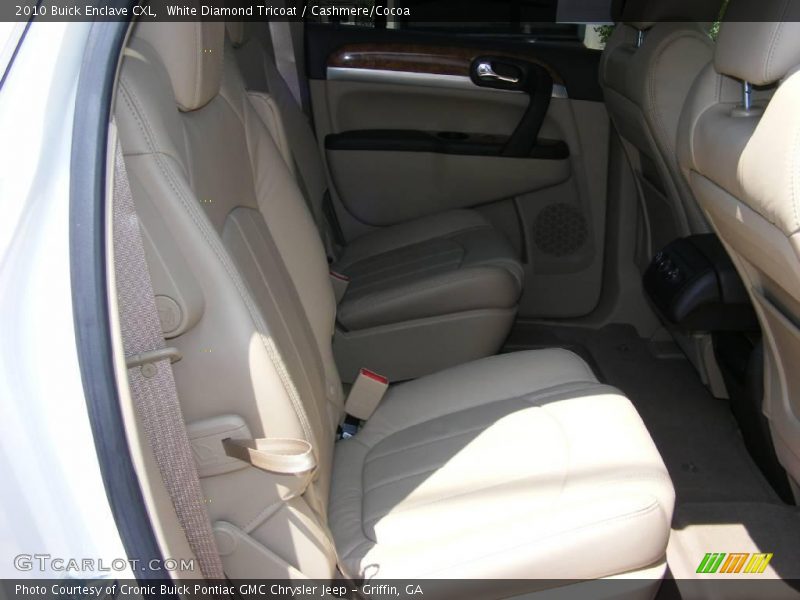 White Diamond Tricoat / Cashmere/Cocoa 2010 Buick Enclave CXL