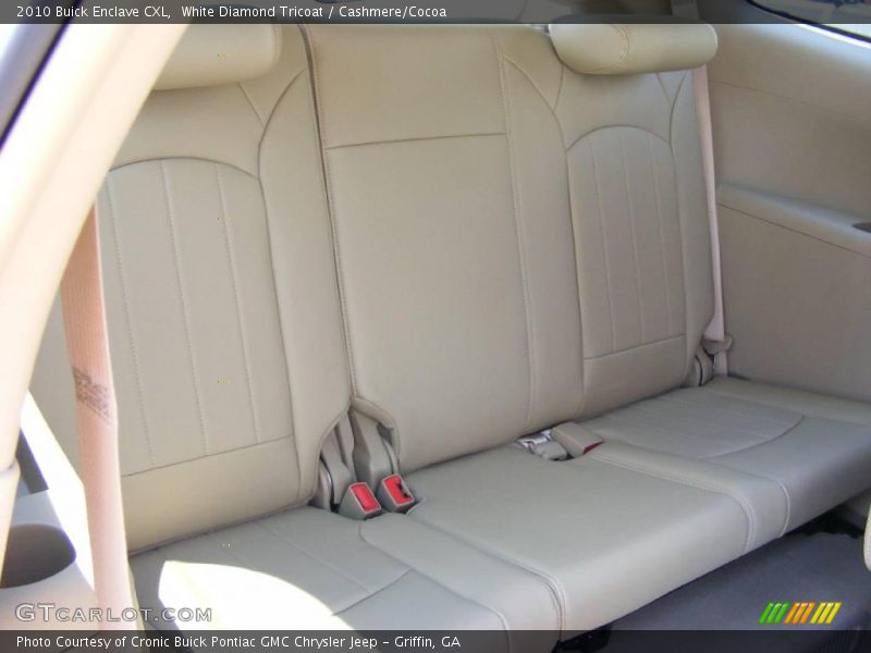 White Diamond Tricoat / Cashmere/Cocoa 2010 Buick Enclave CXL