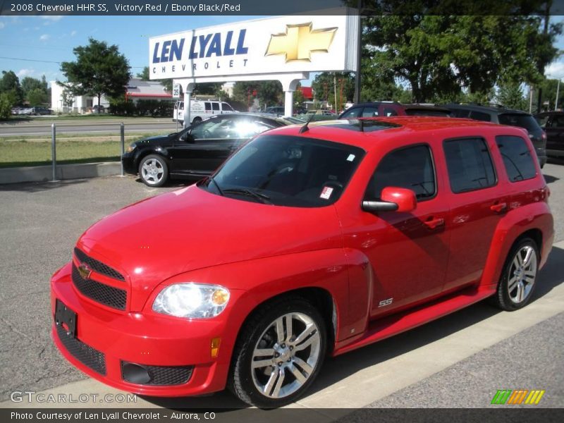 Victory Red / Ebony Black/Red 2008 Chevrolet HHR SS