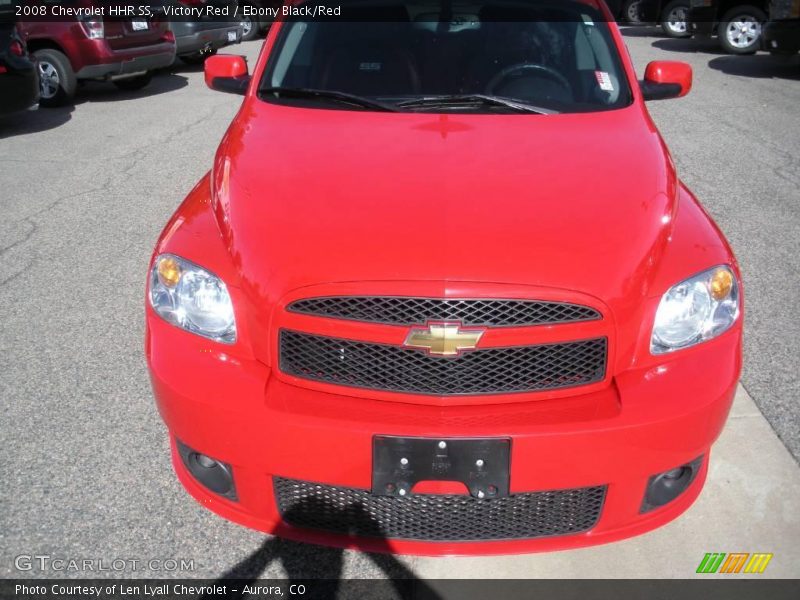 Victory Red / Ebony Black/Red 2008 Chevrolet HHR SS