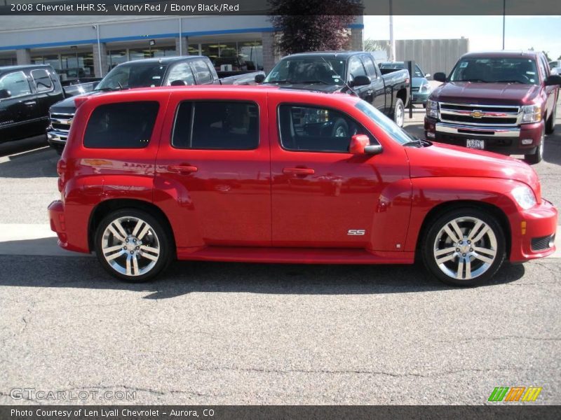 Victory Red / Ebony Black/Red 2008 Chevrolet HHR SS