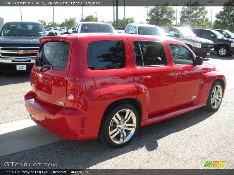 Victory Red / Ebony Black/Red 2008 Chevrolet HHR SS