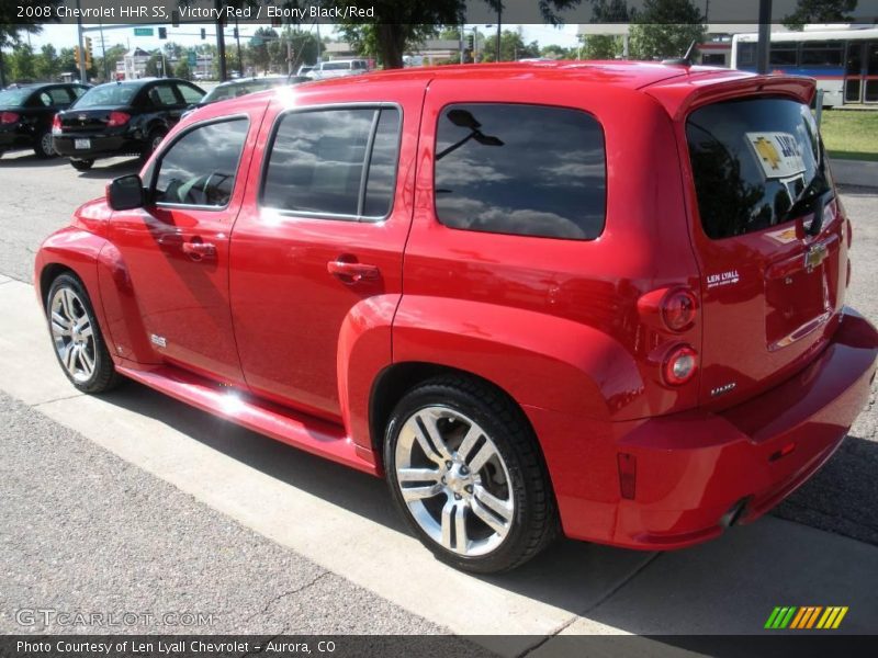 Victory Red / Ebony Black/Red 2008 Chevrolet HHR SS