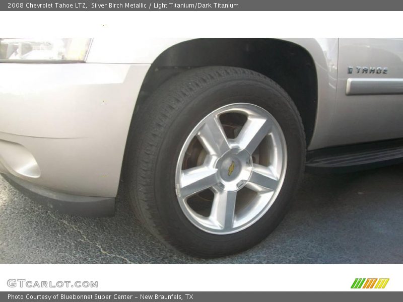 Silver Birch Metallic / Light Titanium/Dark Titanium 2008 Chevrolet Tahoe LTZ