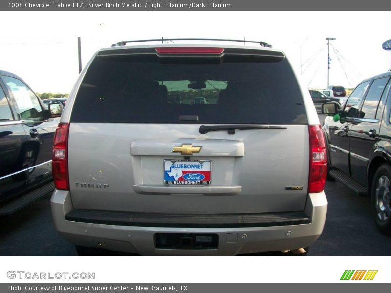 Silver Birch Metallic / Light Titanium/Dark Titanium 2008 Chevrolet Tahoe LTZ