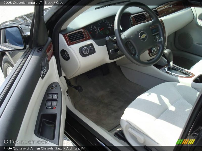 Black / Gray 2008 Chevrolet Impala LT