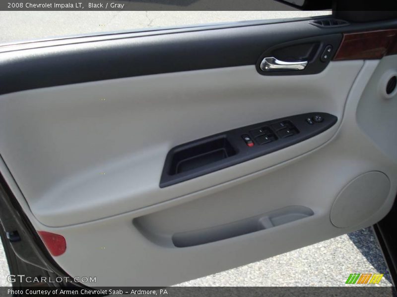 Black / Gray 2008 Chevrolet Impala LT