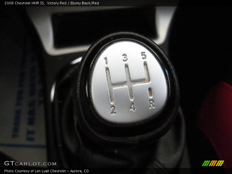 Victory Red / Ebony Black/Red 2008 Chevrolet HHR SS