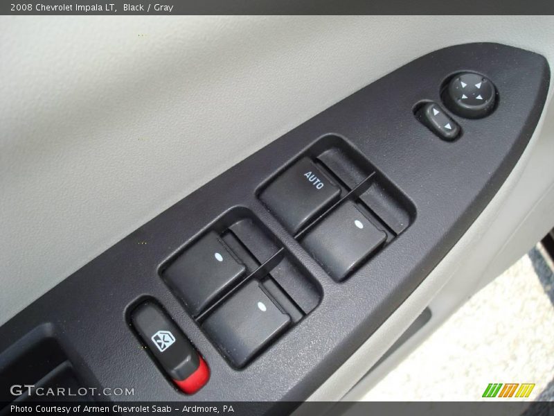 Black / Gray 2008 Chevrolet Impala LT