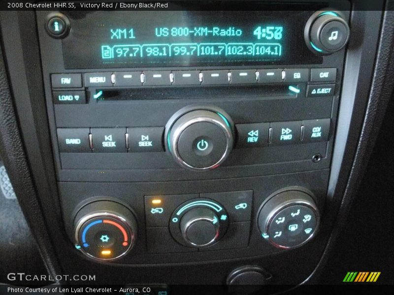 Victory Red / Ebony Black/Red 2008 Chevrolet HHR SS