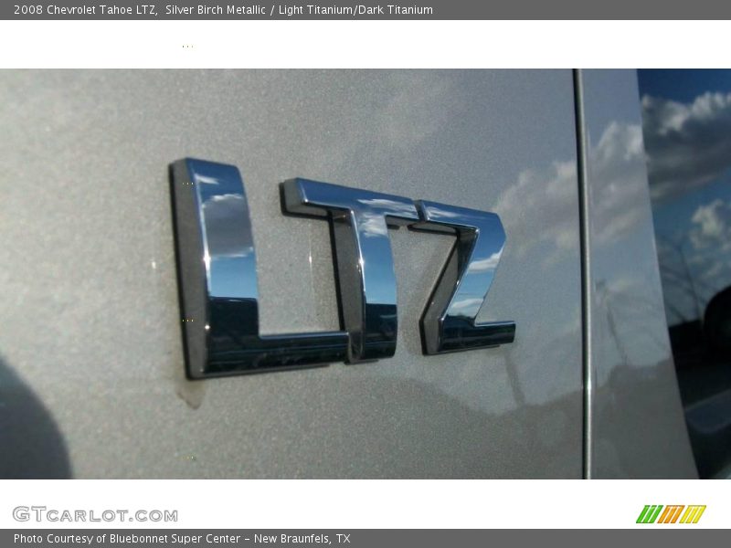Silver Birch Metallic / Light Titanium/Dark Titanium 2008 Chevrolet Tahoe LTZ