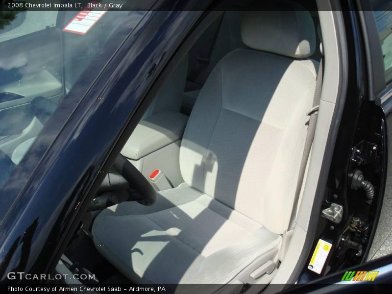 Black / Gray 2008 Chevrolet Impala LT