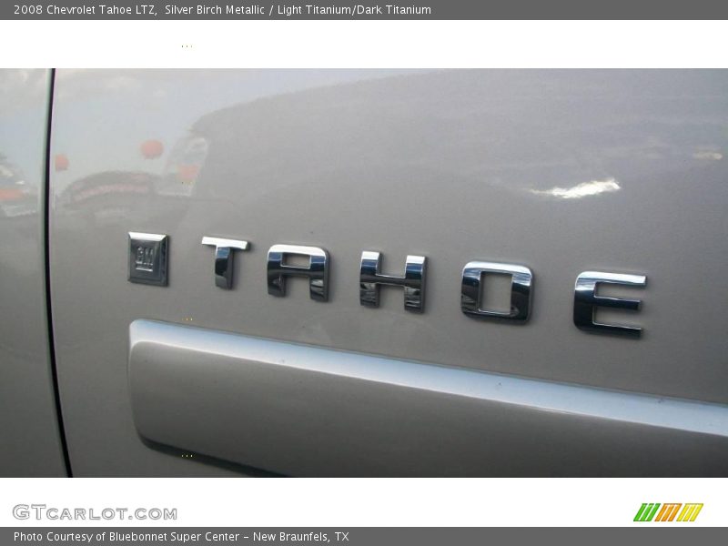 Silver Birch Metallic / Light Titanium/Dark Titanium 2008 Chevrolet Tahoe LTZ