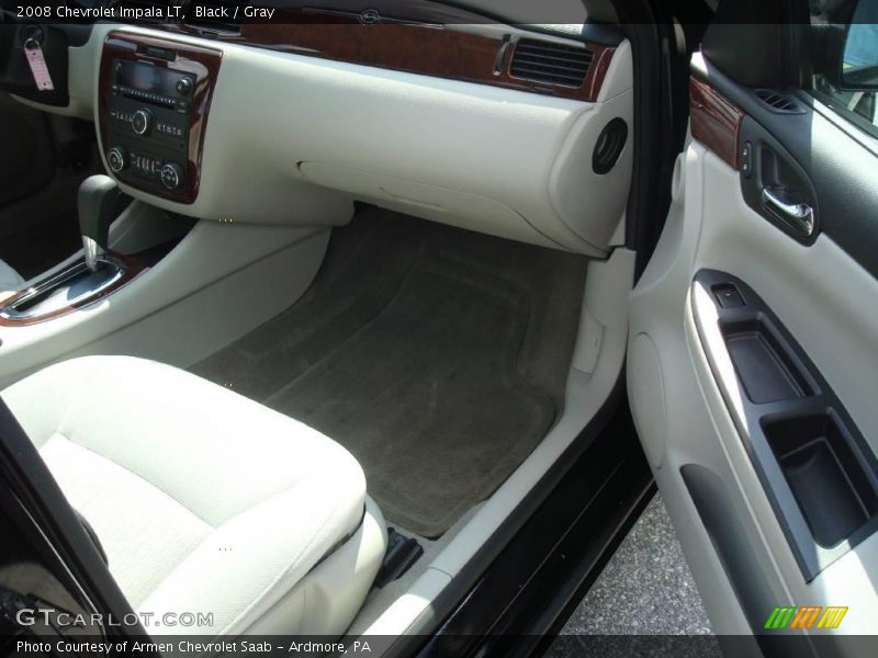Black / Gray 2008 Chevrolet Impala LT