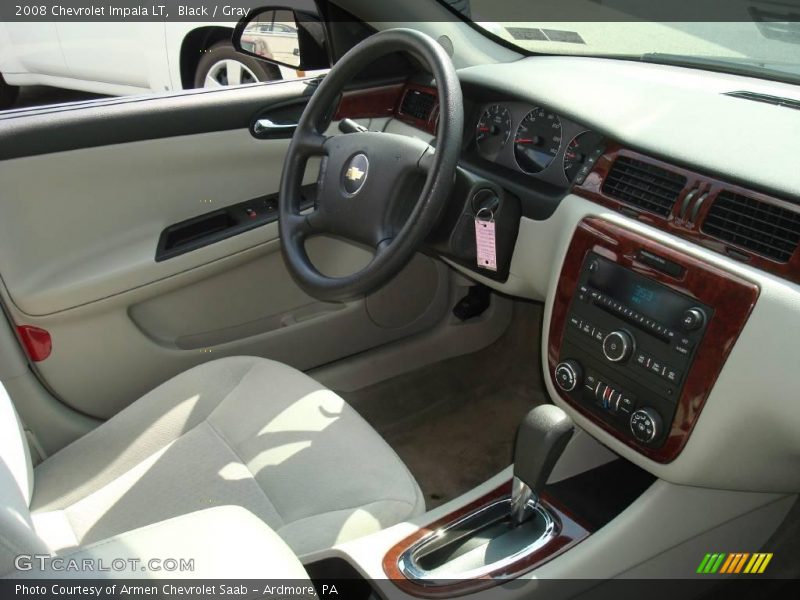 Black / Gray 2008 Chevrolet Impala LT