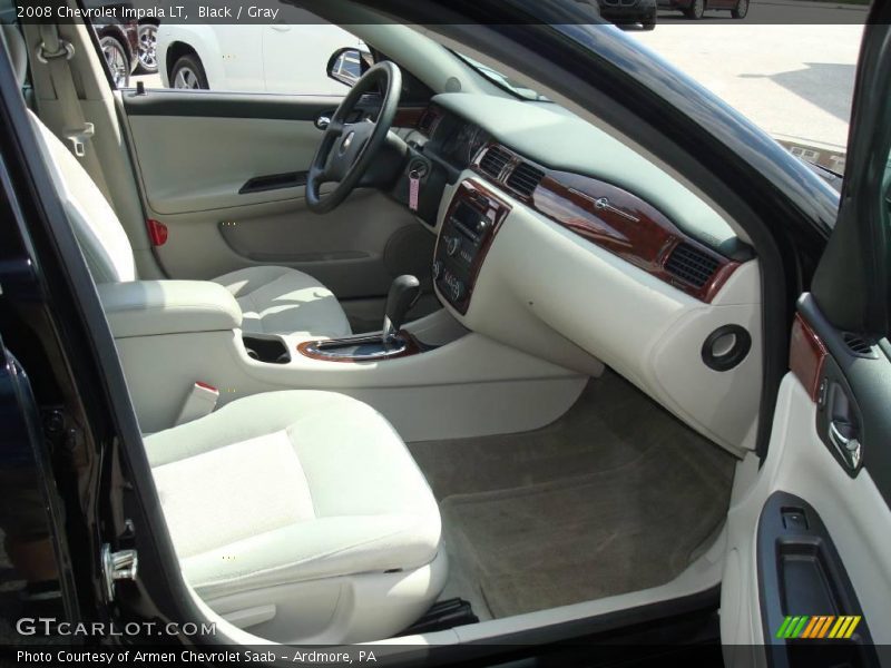 Black / Gray 2008 Chevrolet Impala LT