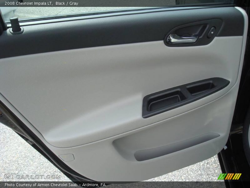 Black / Gray 2008 Chevrolet Impala LT
