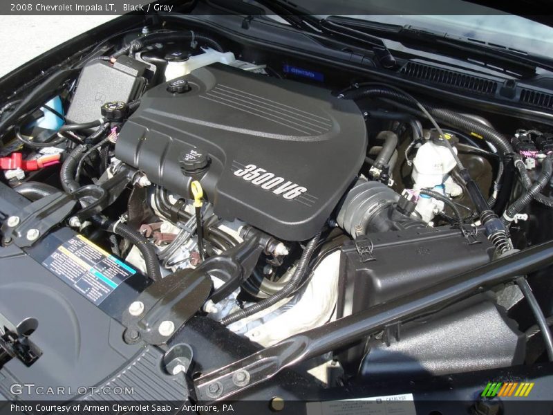 Black / Gray 2008 Chevrolet Impala LT