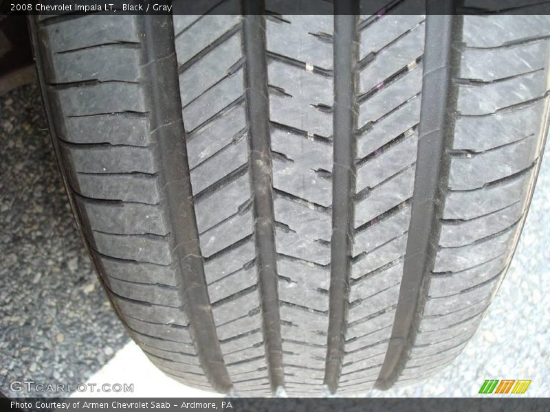 Black / Gray 2008 Chevrolet Impala LT
