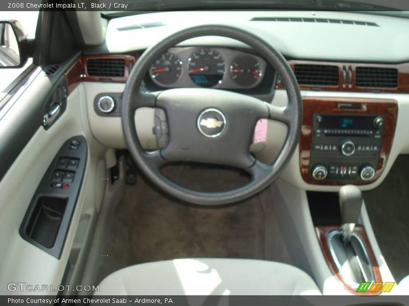 Black / Gray 2008 Chevrolet Impala LT