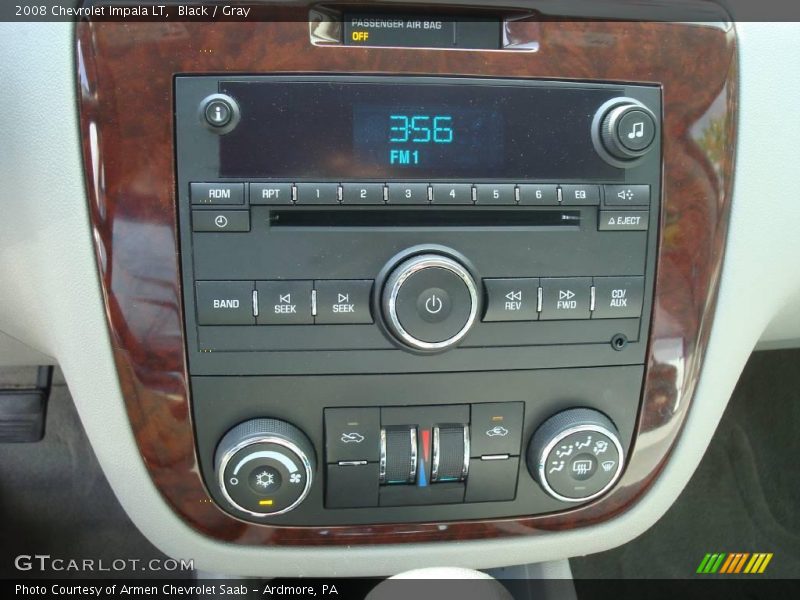 Black / Gray 2008 Chevrolet Impala LT