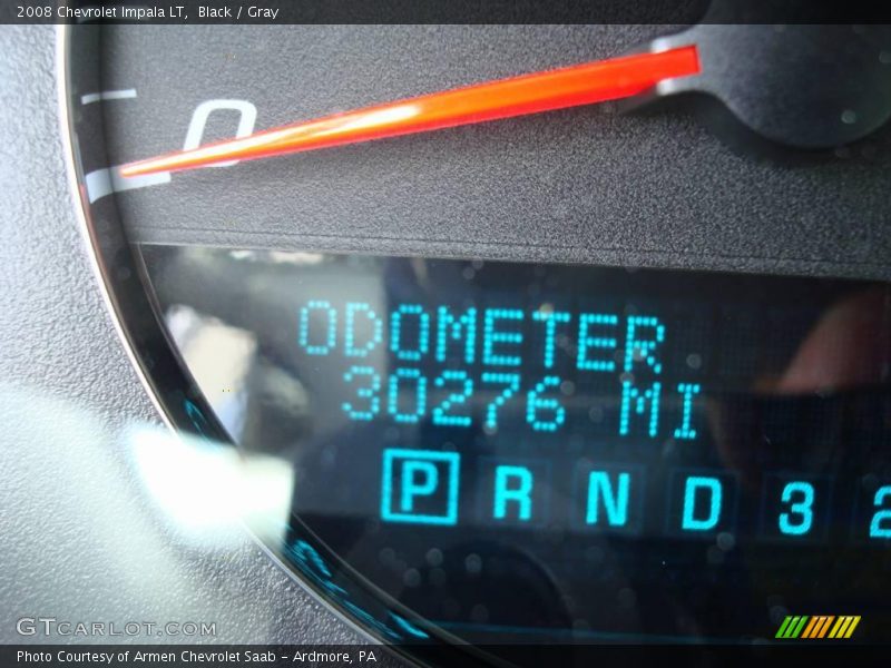 Black / Gray 2008 Chevrolet Impala LT