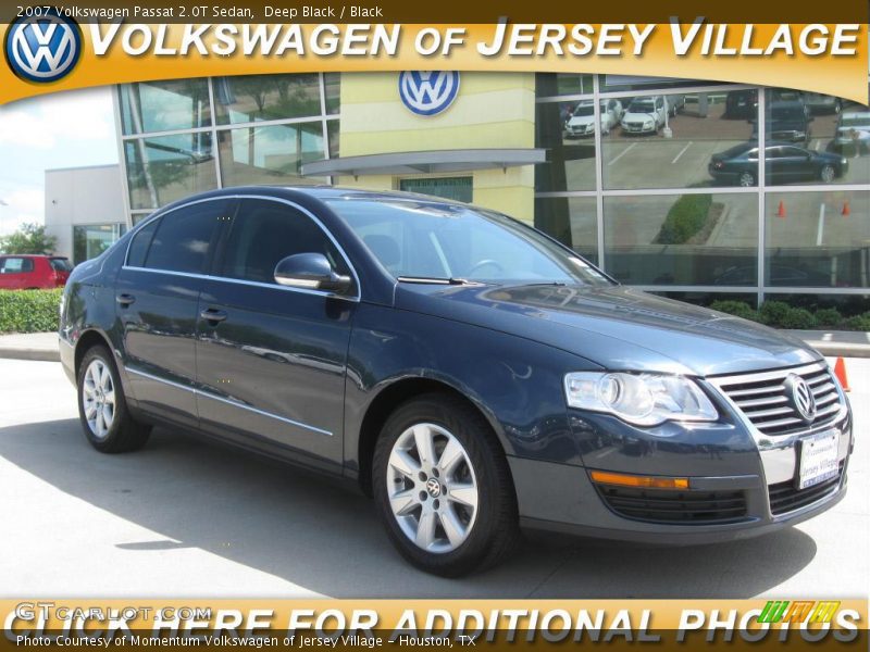 Deep Black / Black 2007 Volkswagen Passat 2.0T Sedan