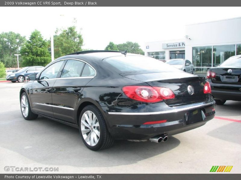 Deep Black / Black 2009 Volkswagen CC VR6 Sport