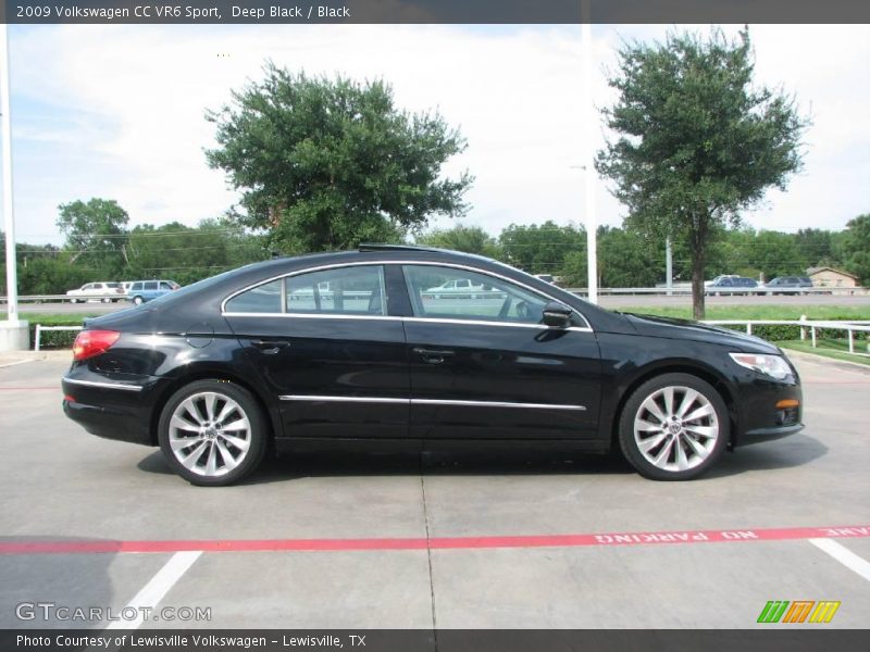 Deep Black / Black 2009 Volkswagen CC VR6 Sport