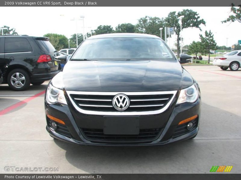 Deep Black / Black 2009 Volkswagen CC VR6 Sport