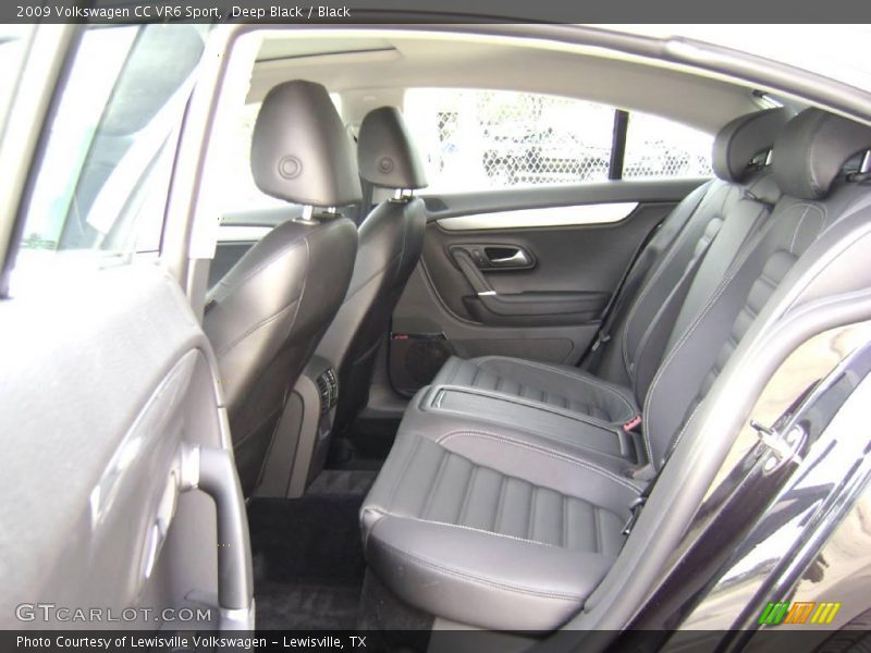 Deep Black / Black 2009 Volkswagen CC VR6 Sport