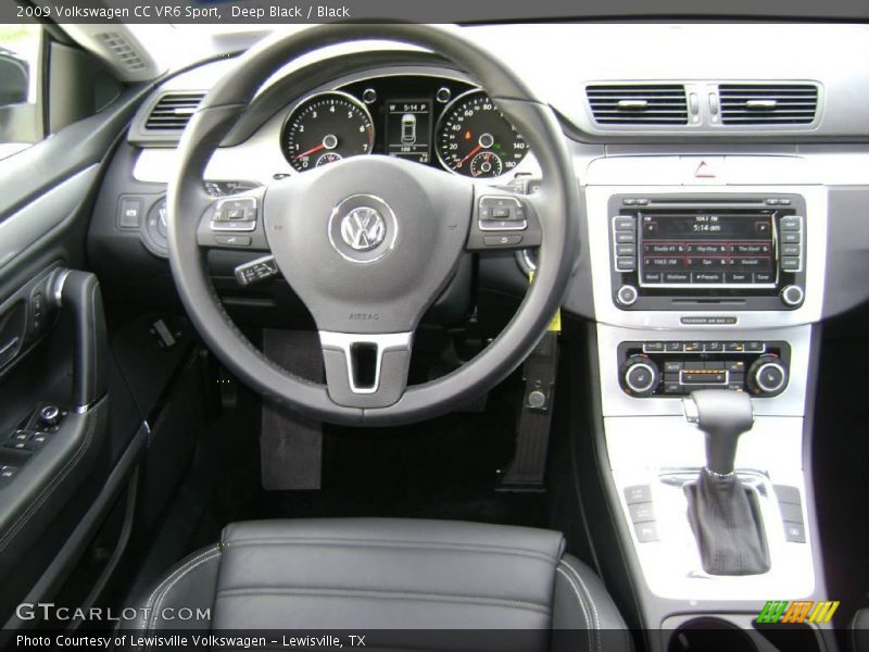 Deep Black / Black 2009 Volkswagen CC VR6 Sport