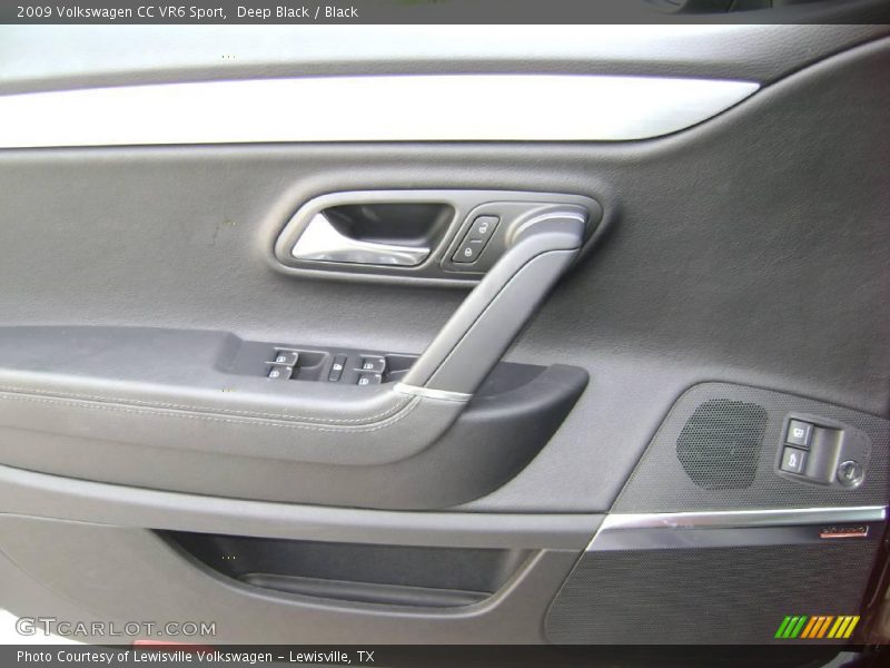 Deep Black / Black 2009 Volkswagen CC VR6 Sport