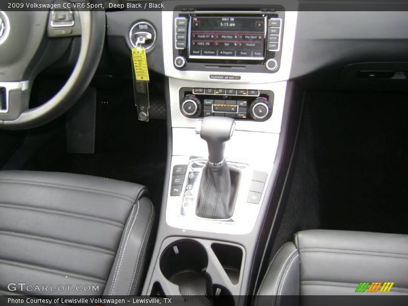 Deep Black / Black 2009 Volkswagen CC VR6 Sport